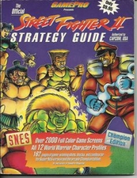 Street Fighter II Strategy Guide Box Art