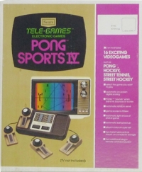 Sears Tele-Games Pong Sports IV Box Art