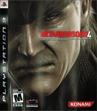 Metal Gear Solid 4: Guns of the Patriots [CA] Box Art