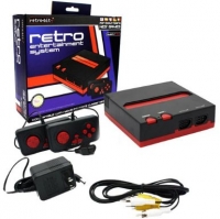 Retro-bit Retro Entertainment System (Black/Red) Box Art