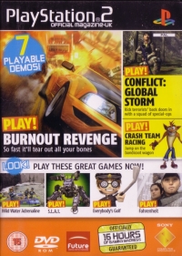 PlayStation 2 Official Magazine-UK Demo Disc 64 Box Art