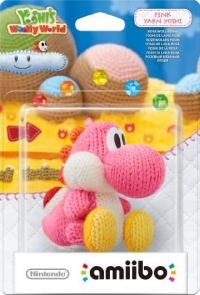 Yoshi's Woolly World - Pink Yarn Yoshi Box Art