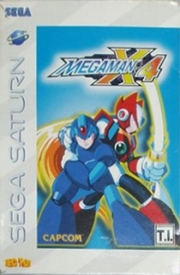Mega Man X4 Box Art