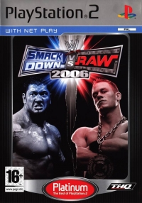 WWE SmackDown! vs. Raw 2006 - Platinum Box Art