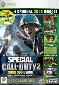 Xbox Magazine Demo Disc 54 Box Art