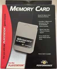 Performance Memory Card (gray) Box Art