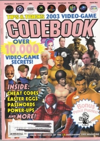 Tips & Tricks 2003 Video-Game Codebook Box Art