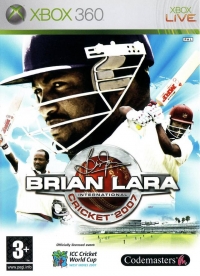 Brian Lara International Cricket 2007 Box Art