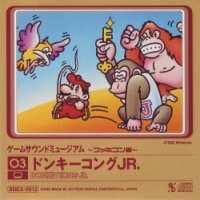 Game Sound Museum ~Famicom Edition~ 03 Donkey Kong Jr. Box Art