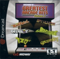Midway's Greatest Arcade Hits Volume 2 Box Art