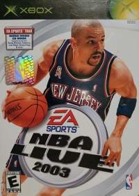 NBA Live 2003 Box Art