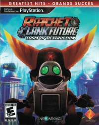 Ratchet & Clank Future: Tools of Destruction - Greatest Hits (Only On PlayStation text left) [CA] Box Art
