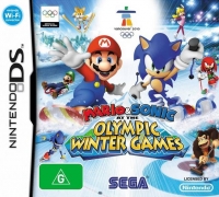 Mario & Sonic at the Olympic Winter Games Box Art