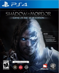Middle-earth: Shadow of Mordor: Game of the Year Edition Box Art