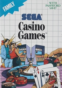 Casino Games (Sega®) Box Art