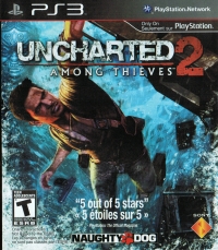 Uncharted 2: Among Thieves (5 out of 5 stars) [CA] Box Art
