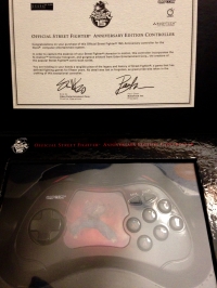 Nubytech Official Street Fighter Anniversary Controller (Akuma) Box Art