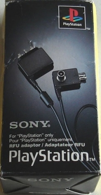 Sony RFU Adaptor SCPH-1062 Box Art