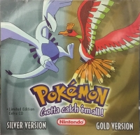 Pokémon Gold and Silver Versions Limited Edition Extra CD Box Art
