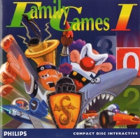 Family Games I (title on back) Box Art