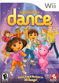 Nickelodeon Dance Box Art
