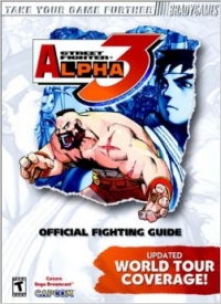 Street Fighter Alpha 3 Official Fighting Guide Box Art