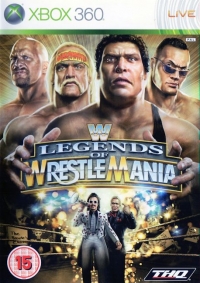 WWE Legends Of Wrestlemania Box Art