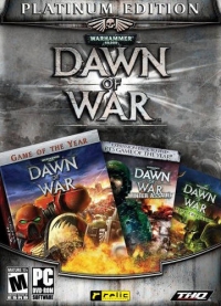 Warhammer 40,000 - Dawn of War - Platinum Edition Box Art