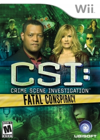 CSI: Crime Scene Investigation: Fatal Conspiracy Box Art