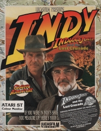 Indiana Jones and The Last Crusade: The Graphic Adventure Box Art