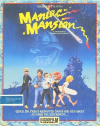 Maniac Mansion Box Art