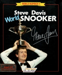 Steve Davis World Snooker Box Art