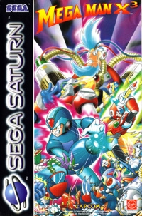 Mega Man X3 Box Art