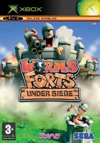 Worms Forts: Under Siege Box Art
