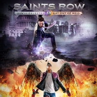Saints Row IV: Re-Elected & Gat Out of Hell Box Art