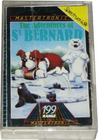 Adventures of St. Bernard, The (Mastertronic) Box Art
