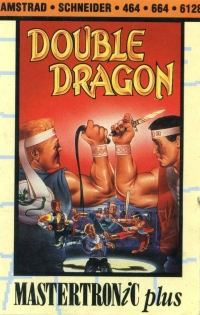 Double Dragon (cassette) Box Art