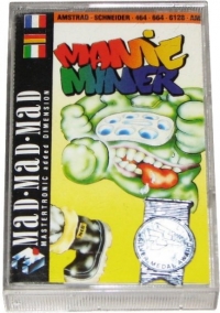 Manic Miner (Mad) Box Art