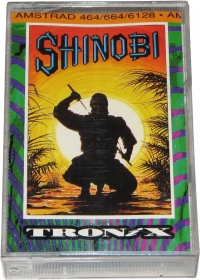 Shinobi - Tronix Box Art
