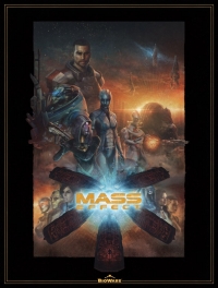 Mass Effect Saga Lithograph Box Art