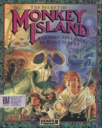Secret of Monkey Island, The Box Art