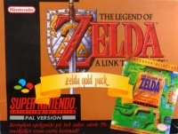 Legend of Zelda, The: A Link to the Past - Zelda Gold Pack Box Art