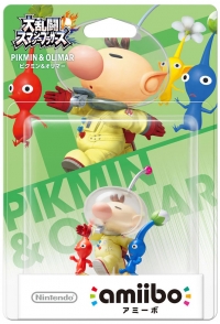 Pikmin & Olimar - Super Smash Bros. Box Art