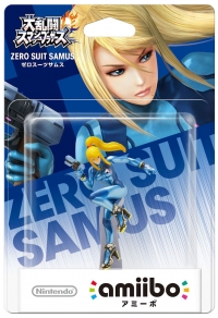 Zero Suit Samus - Super Smash Bros. Box Art