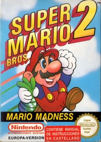 Super Mario Bros. 2 (Europa-Version) [ES] Box Art