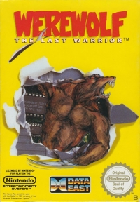 Werewolf: The Last Warrior Box Art
