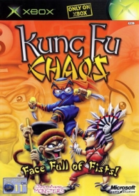 Kung Fu Chaos Box Art