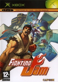 Capcom Fighting Jam Box Art