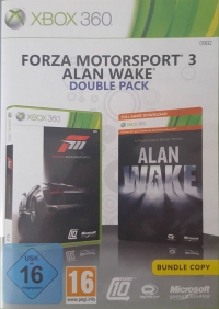 Forza Motorsport 3 / Alan Wake Double Pack Box Art