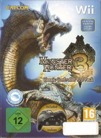 Monster Hunter Tri - Classic Controller Pro Pack Box Art